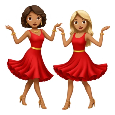 salsa women dance  sticker