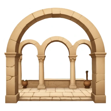 triple arch like santa barbara serial sticker