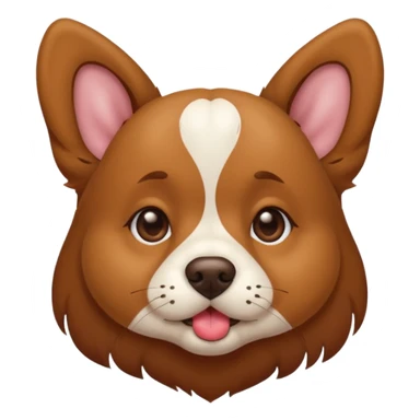 Dog blowing your kisses ￼ sticker