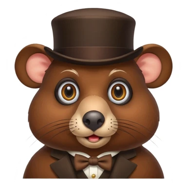 mole with accessory sticker