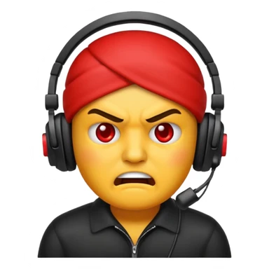 make a scamer call center emoji sticker