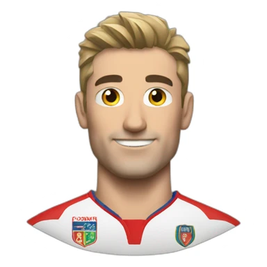 antoine dupont rugby sticker