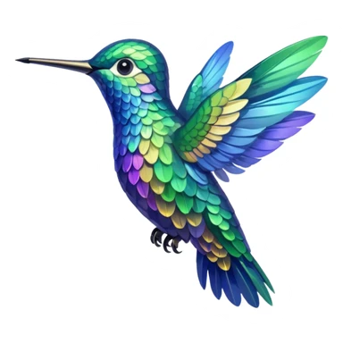 Hummingbird sticker