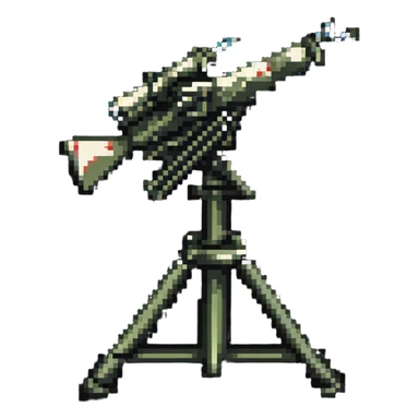 Soviet anti-aircraft gun sticker