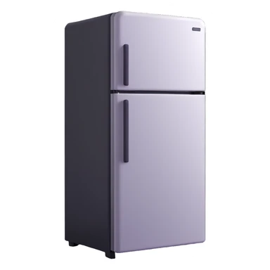 refrigerator with digital screen sticker