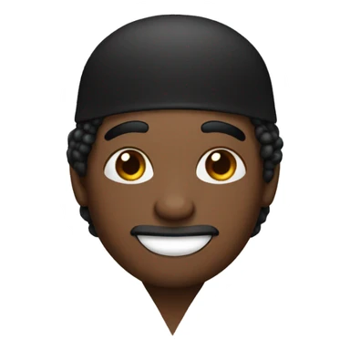 A Black Jew in a kippah sticker