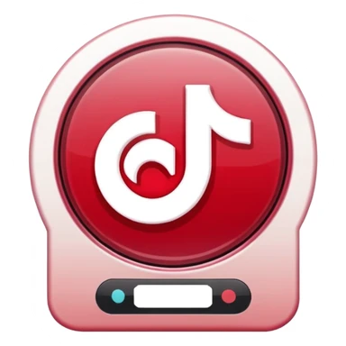 L'icône certifié de tiktok  sticker