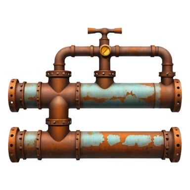 gas pipeline sticker