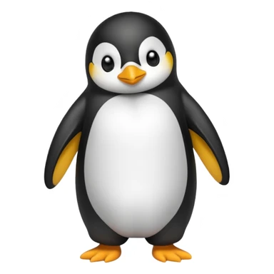 Pinguino con pijama sticker