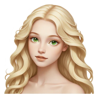 Cinematic Realistic Rapunzel Portrait, with porcelain-like skin featuring a subtle, natural glow, illuminated by soft lighting that brings out the gentle contours of her face. Her long, golden blonde hair cascades in detailed waves, each strand highlighted with a radiant shimmer as it catches the light. Her bright, expressive green eyes exude curiosity and warmth, framed by delicate lashes and soft, arched brows. Her expression is playful and vibrant, with a gentle smile. She is dressed in her classic lavender and pink gown, the fabric textured with delicate folds that flow naturally, catching the light with a soft, radiant glow. The portrait captures a luminous, enchanting aura, seamlessly blending realism with a whimsical, fairytale charm, evoking a timeless sense of beauty and magic. sticker