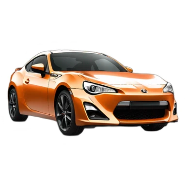 individual orange gt86 sticker