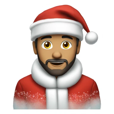zayn as santa claus sticker