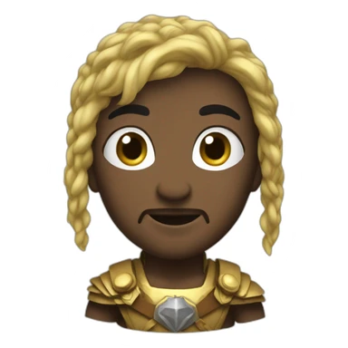 Heroic fantasy sticker