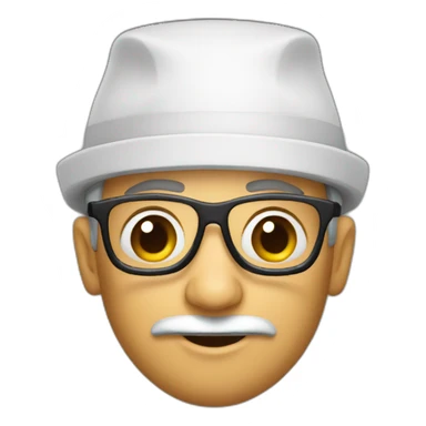 scientist with a fez sticker