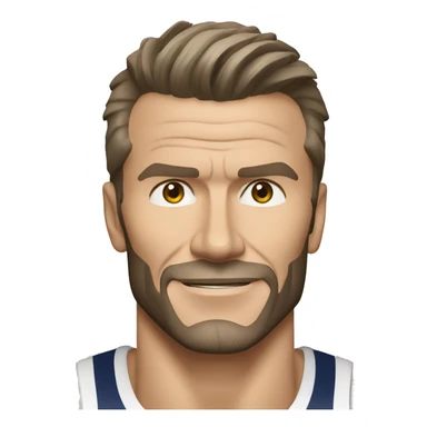 david beckham  sticker