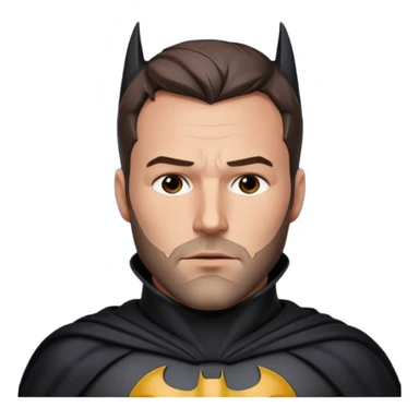 bem affleck batman sticker
