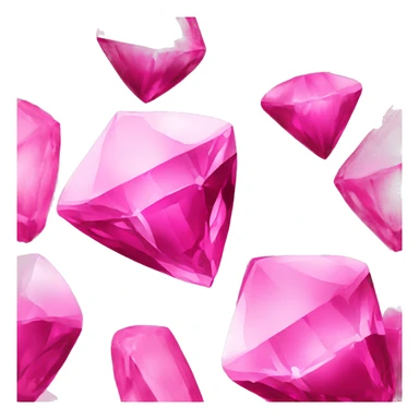 pink tourmaline gem sticker