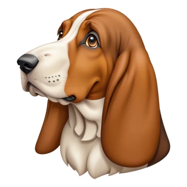 Basset hound sticker