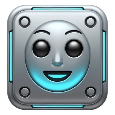 generate an emoji of Artificial Intelligence, maybe a cpu with ai written sticker