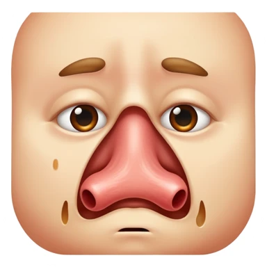 a nose that inspires fumes sticker