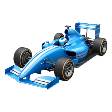 formula 1 blue sticker