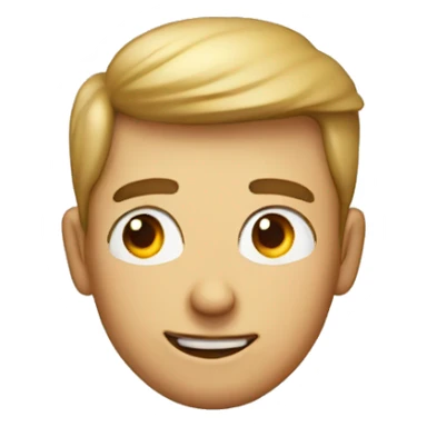 a guy showing thums up with an eye blink sticker