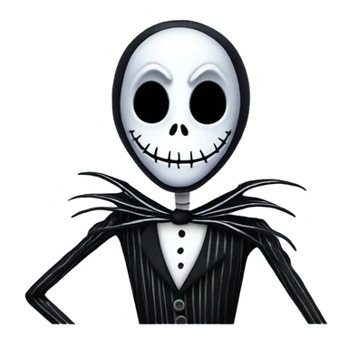 Jack skellington sticker