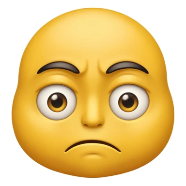 an overly annoyed emoji sticker