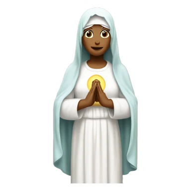 The virgin Mary  sticker