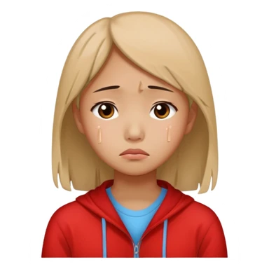 chinese teenage female having Heartbreak - feeling of deep sadness when love ends sticker