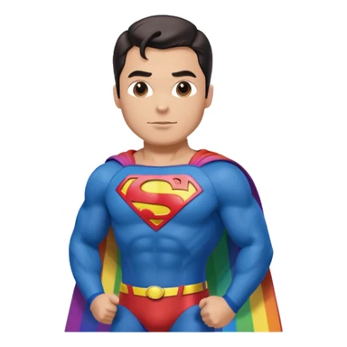 Gay superman sticker