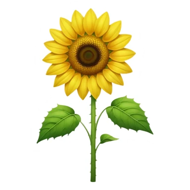 sunflower sticker