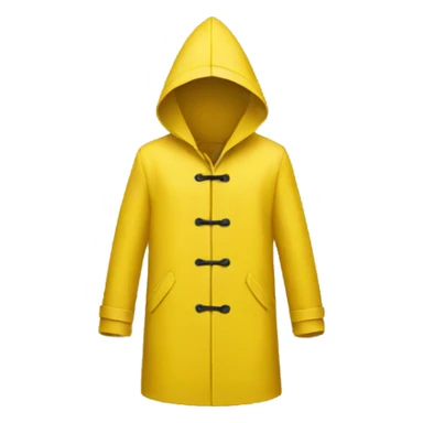 yellow raincoat sticker