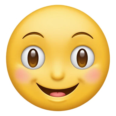 winking face emoji, playful and friendly sticker