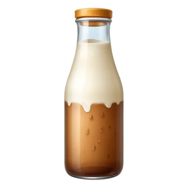 kurma milk bottle sticker