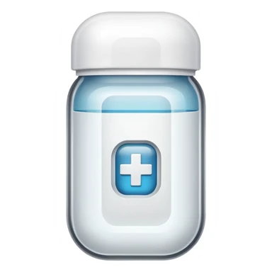 1 medicine capsule sticker