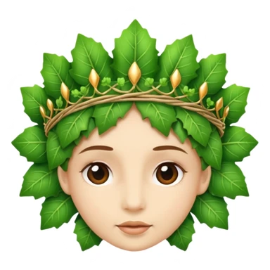ivy crown sticker