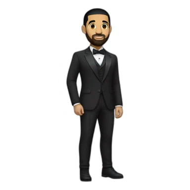 drake-in-nocta-suit sticker