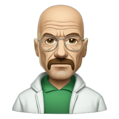 Gustavo de breaking bad qui vend de la weed sticker