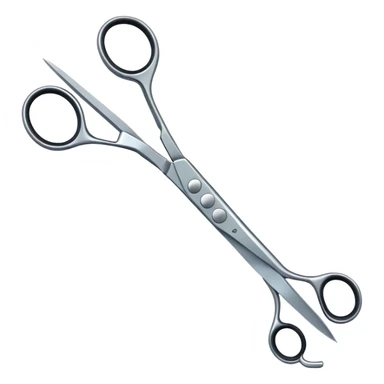 Hair cutting scissors  sticker