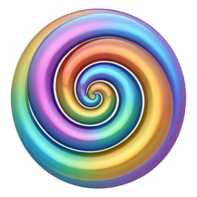 bubbles Small bubbles forming spiral. sticker