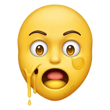 😬 this emoji choking itself sticker