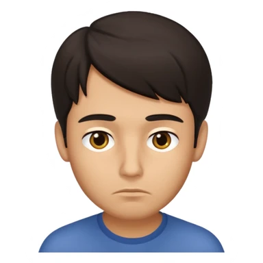 thinking guy sticker