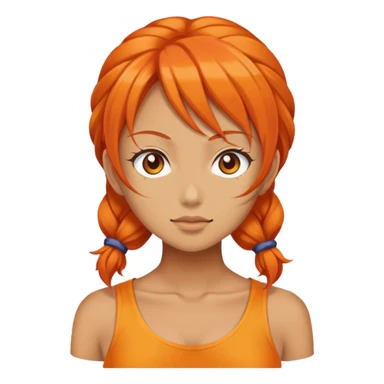 nami one piece sticker