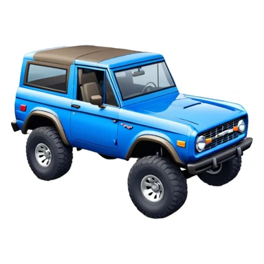Ford Bronco - Ford (Model Year: 2021) (Iconic colour: Blue) sticker