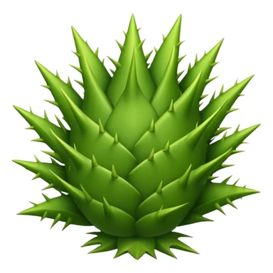 an emoji with thorns sticker