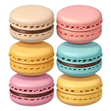 Macarons sticker