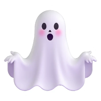 cute ghost sticker