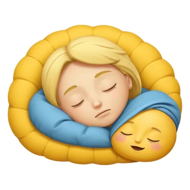 icon sleep face zzz sticker