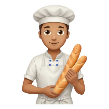 Street Baker man  sticker